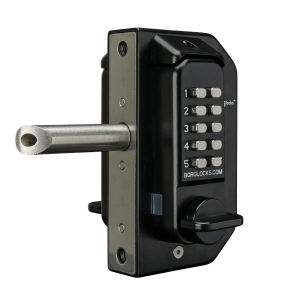 BORG LOCKS BL3030 MG Pro ECP Easicode Mini Gate Lock Knob Operated Double Sided Keypad - Black