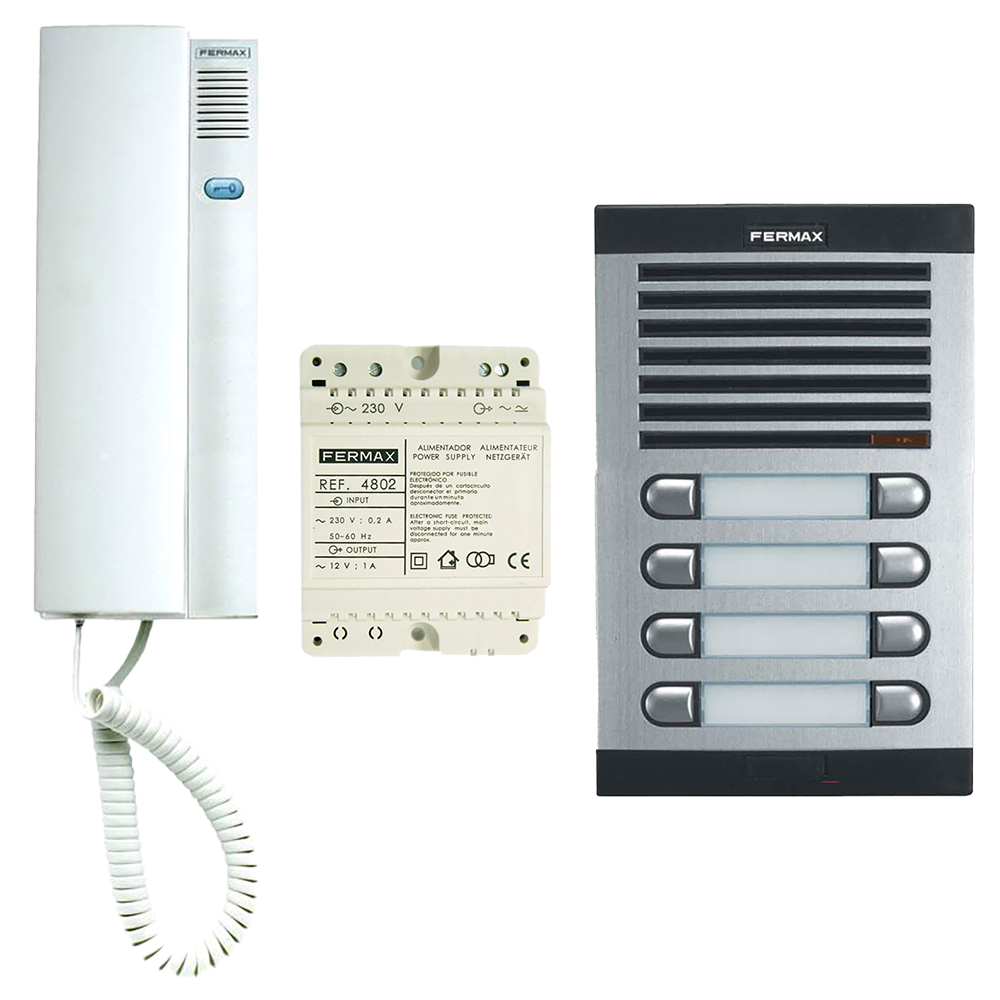 FERMAX 6208 8 Way Citymax Audio Door Entry Kit